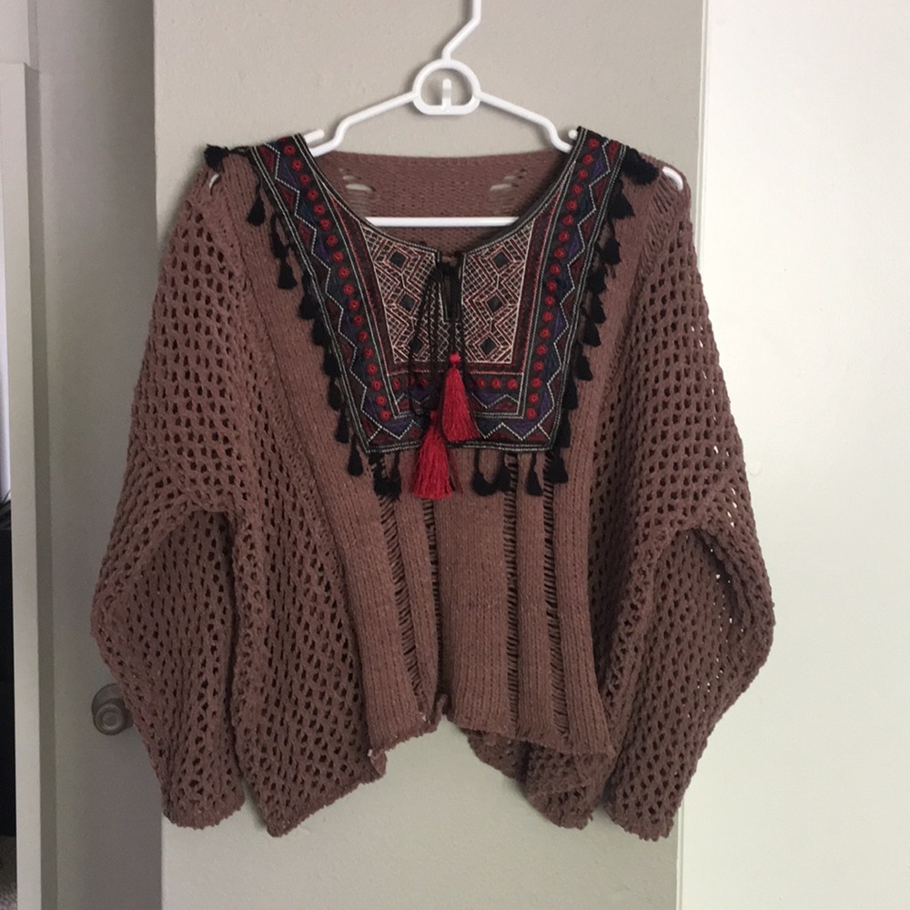 Never been worn, boho sweater